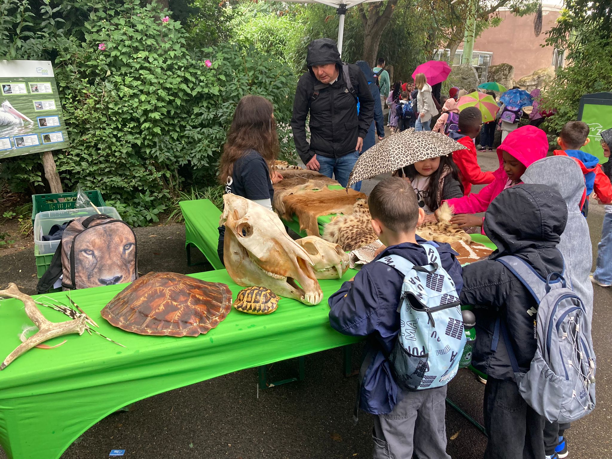Ausflug in den Zoo mit der 1. Klasse